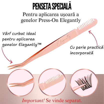 Gene Auto-Adezive Press-On Elegantly™