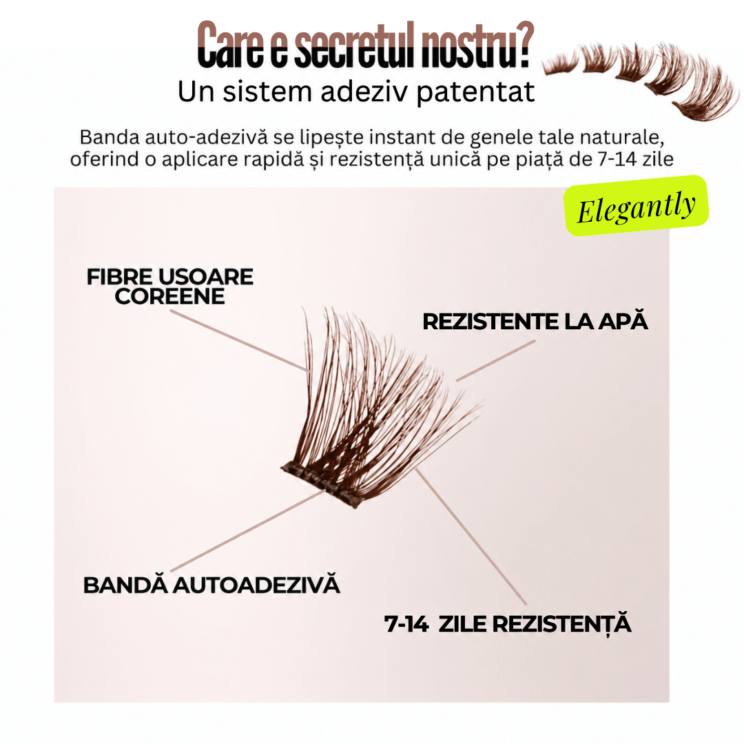 Gene Auto-Adezive Press-On Elegantly™ MARO