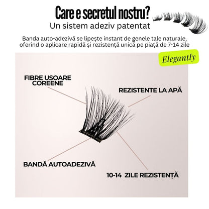 Gene Auto-Adezive Press-On Elegantly™