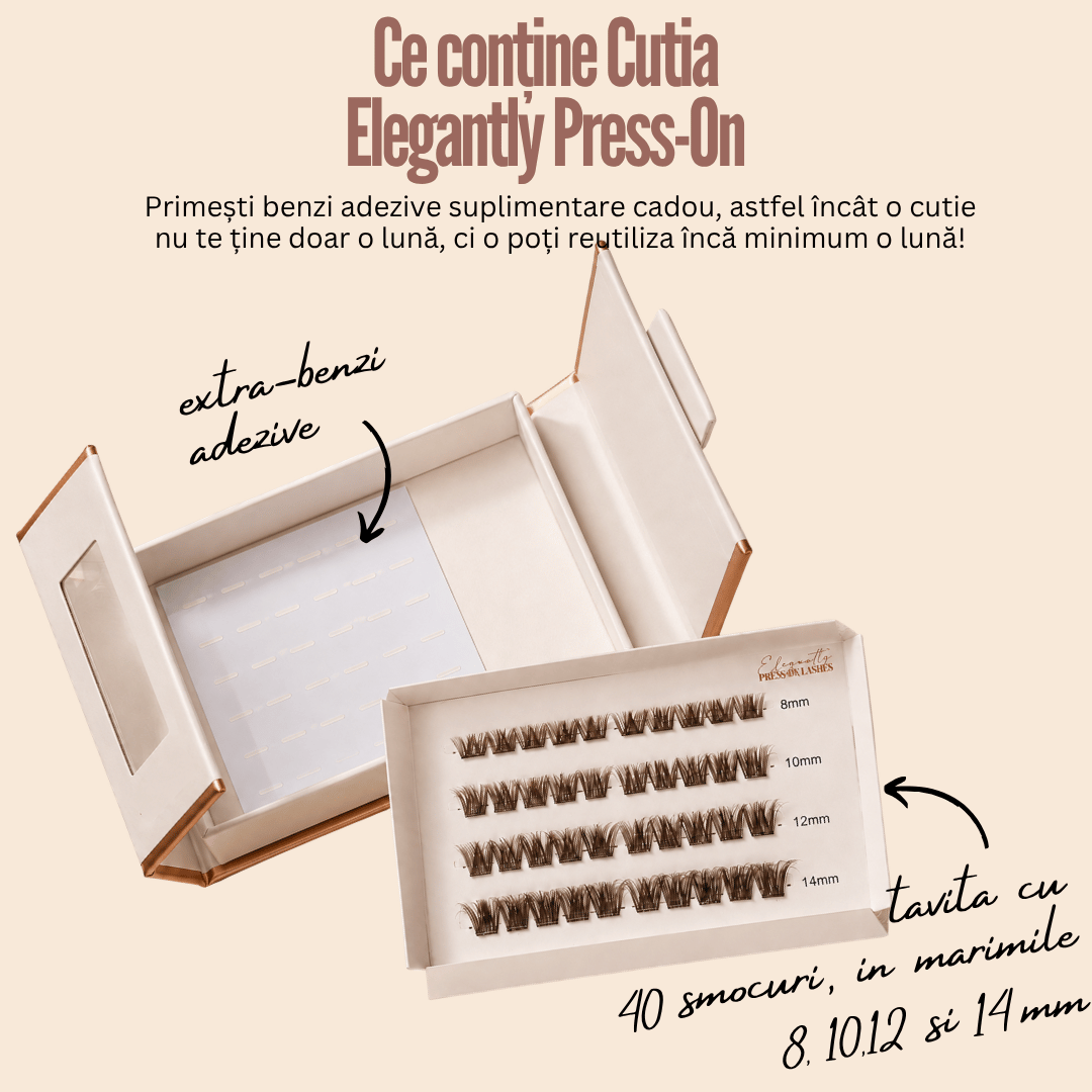 Gene Auto-Adezive Press-On Elegantly™ MARO