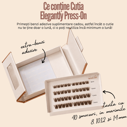 Gene Auto-Adezive Press-On Elegantly™ MARO