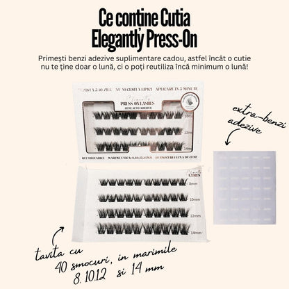 Gene Auto-Adezive Press-On Elegantly™