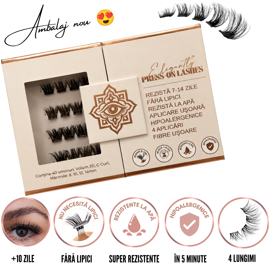 Gene Auto-Adezive Press-On Elegantly™