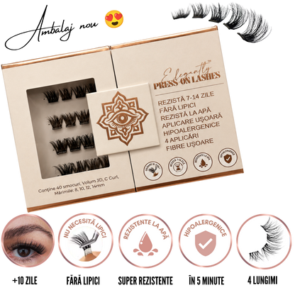 Gene Auto-Adezive Press-On Elegantly™