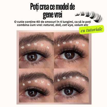 Gene Auto-Adezive Press-On Elegantly™