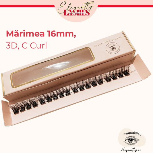 Gene Press-On Mărimea 16mm