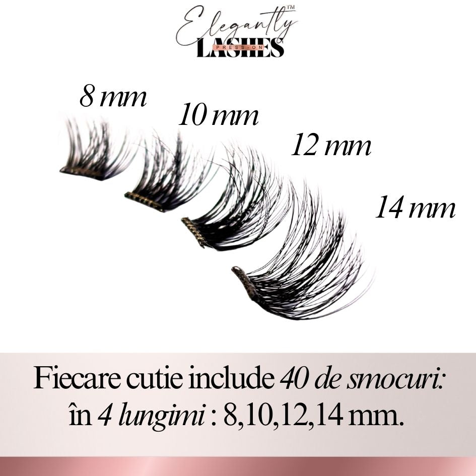 Gene Auto-Adezive Press-On Elegantly™