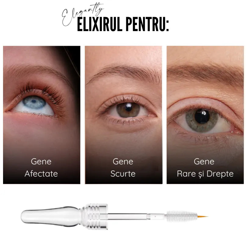 LashElixir™ | Ser 2-în-1 pentru gene și sprâncene